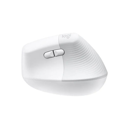 Logitech Lift vertikali balta pelė