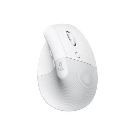 Logitech Lift vertikali balta pelė