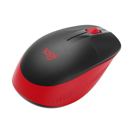 LOGITECH M190 raudona pelė