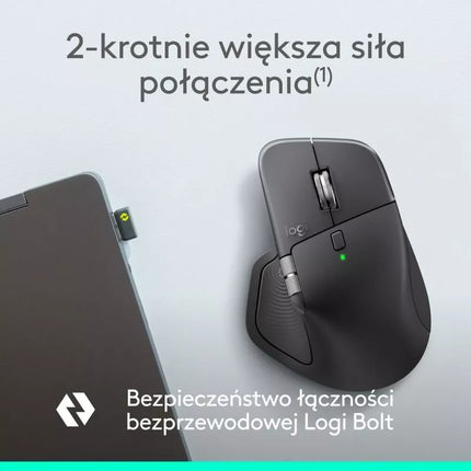 Logitech MX Master 4 for Business – grafito spalvos