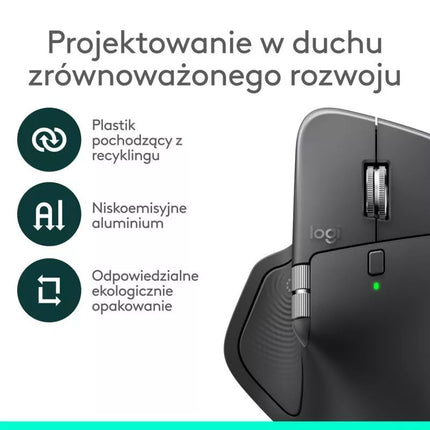 Logitech MX Master 4 for Business – grafito spalvos