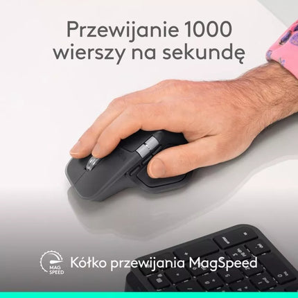 Logitech MX Master 4 for Business – grafito spalvos