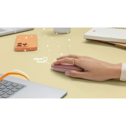 Logitech Pebble 2 M350s rožinė pelė