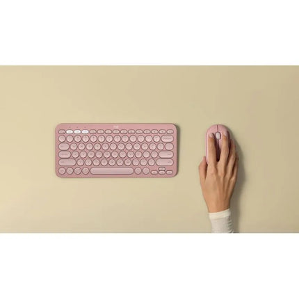 Logitech Pebble 2 M350s rožinė pelė