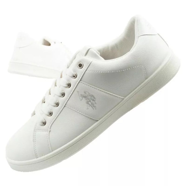 Madingi balti ir patogūs vyriški laisvalaikio batai US Polo Assn.