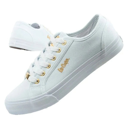 Madingi, patogūs Lee Cooper moteriški sportiniai bateliai, balti