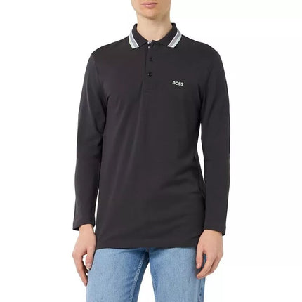 Marškinėliai ilgomis rankovėmis Polo Boss Pleats M 50506191-016