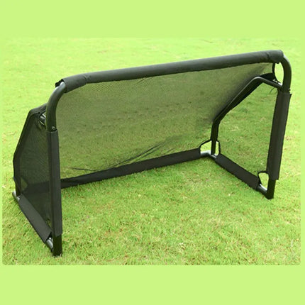 Metaliniai futbolo vartai 300x155 cm su taiklumo lavinimo tinkleliu