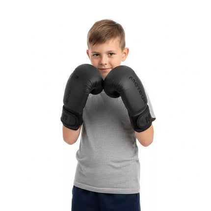 Meteor 6 oz treniruočių bokso pirštinės, Velcro, PU