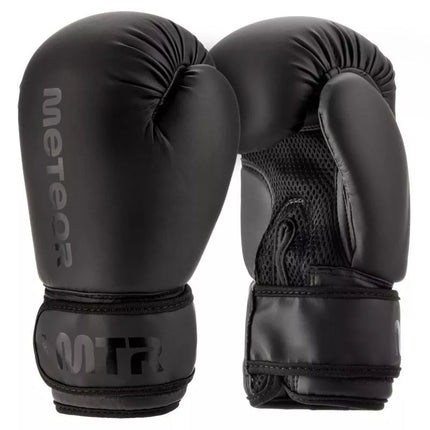 Meteor 8 oz treniruočių bokso pirštinės, Velcro, PU