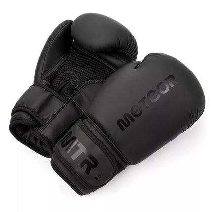 Meteor 8 oz treniruočių bokso pirštinės, Velcro, PU