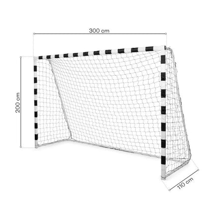 Meteor futbolo vartai 300x200x110 cm
