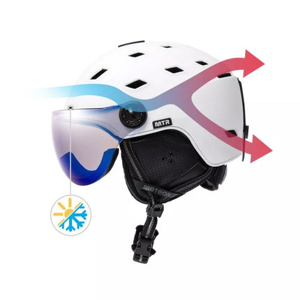 Meteor Glide M Slidinėjimo Šalmas 55-58 cm 17296