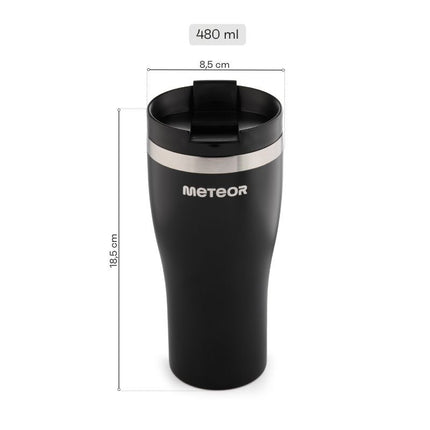 Meteor termo puodelis su atidarymu 480 ml 17254