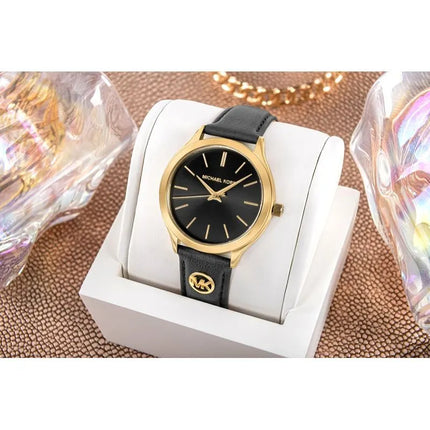 MICHAEL KORS Slim Runway MK7553 moteriškas laikrodis + DĖŽUTĖ