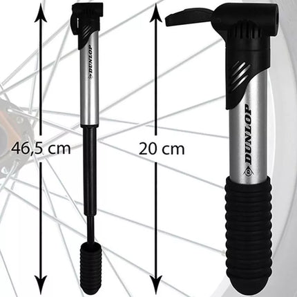Mini Aliumininė Dviračio Pompa Dunlop 102184