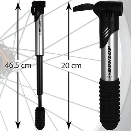Mini Aliumininė Dviračio Pompa Dunlop 102184