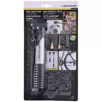 Mini Aliumininė Dviračio Pompa Dunlop 102184