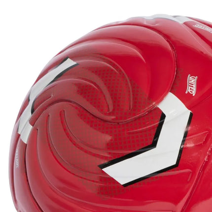 Mini futbolo kamuolys adidas Manchester United Home, raudonas, KE5120