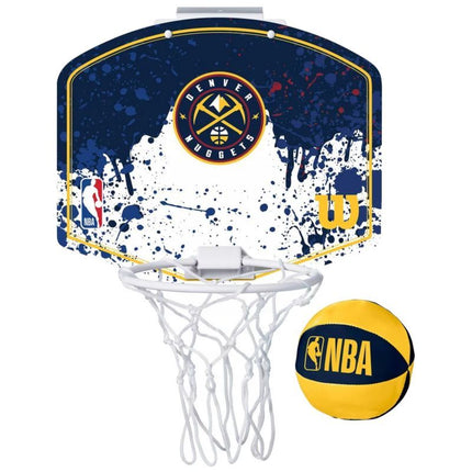 Mini krepšinio lankas su lenta NBA Denver Nuggets komandai WTBA1302DEN Wilson