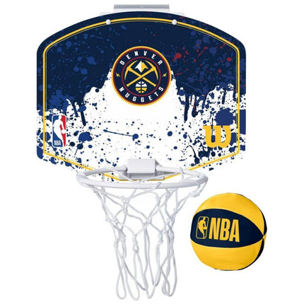 Mini krepšinio lankas su lenta NBA Denver Nuggets komandai WTBA1302DEN Wilson