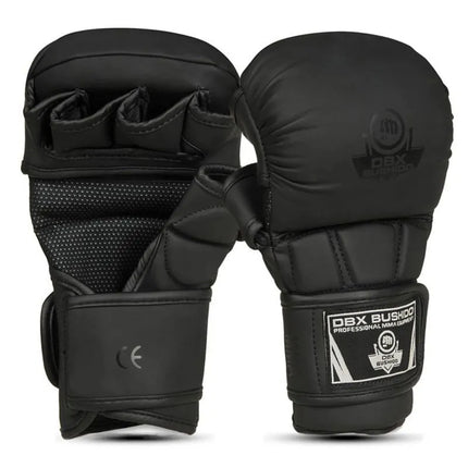 MMA sparingo pirštinės vaikams XS – Black Master – Valor serija | DBX Bushido