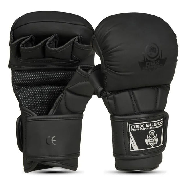 MMA sparingo pirštinės vaikams XS – Black Master – Valor serija | DBX Bushido