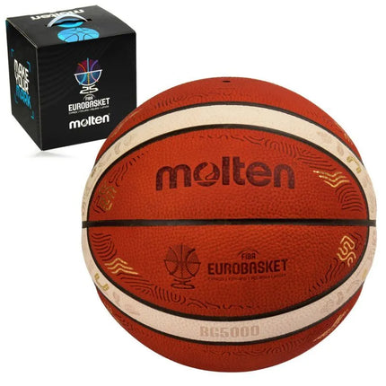 Molten Eurobasket 2025 Oficialus Varžybų Kamuolys B7G5000-E5Z