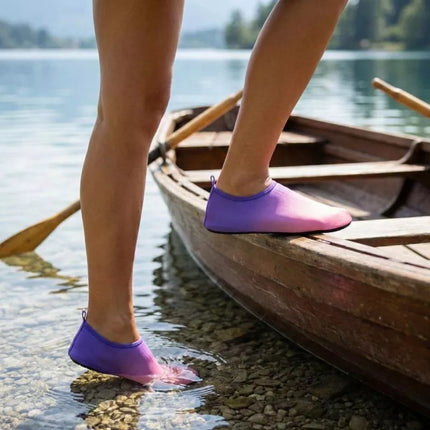 Moterims rožiniai/violetiniai XQMAX neopreno vandens batai, 39 dydis