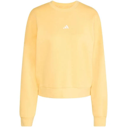 Moteriškas džemperis adidas Essentials Small Logo Feelcozy, geltonas, KC5278