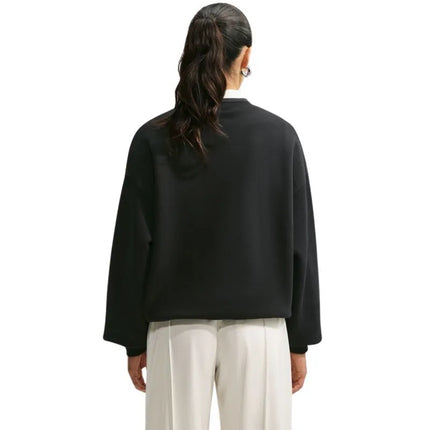 Moteriškas džemperis Nike Studio Fleece, juodas IM8082 001