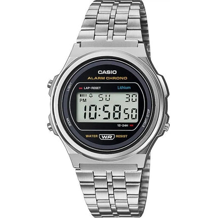 Moteriškas laikrodis CASIO A171WE-1AEF + DĖŽUTĖ