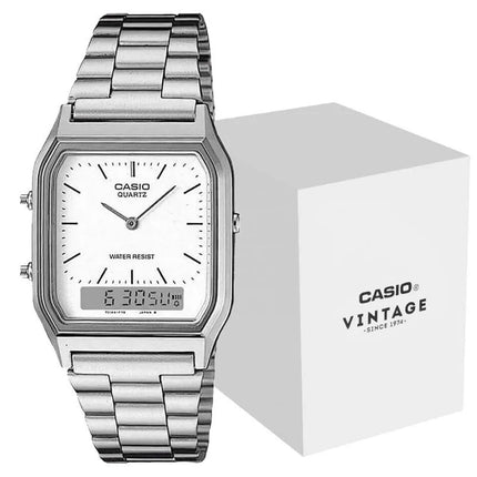 Moteriškas laikrodis CASIO AQ-230A-7DMQYES + DĖŽUTĖ
