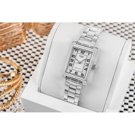 Moteriškas laikrodis CASIO LTP-1234PD-7BEG + DĖŽUTĖ