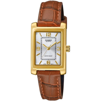 Moteriškas laikrodis CASIO LTP-1234PGL-7AEG + DĖŽUTĖ