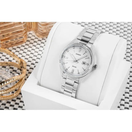 Moteriškas laikrodis CASIO LTP-1302PD-7A1VEG + dėžutė