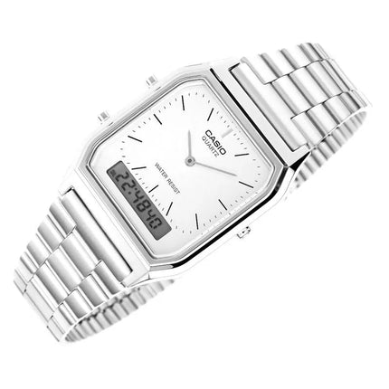 Moteriškas laikrodis Casio Vintage AQ-230A-7AMQYES + DĖŽUTĖ
