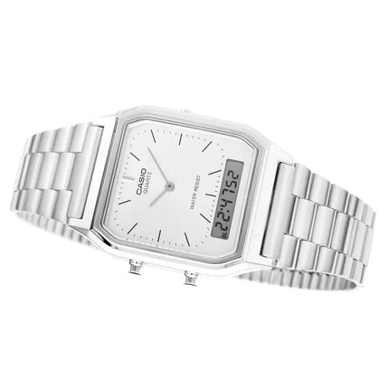 Moteriškas laikrodis Casio Vintage AQ-230A-7AMQYES + DĖŽUTĖ