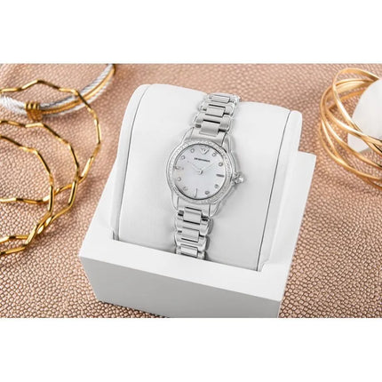 Moteriškas laikrodis EMPORIO ARMANI Mia AR11669 + DĖŽUTĖ