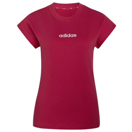 Moteriški marškinėliai adidas Essentials Linear T-shirt KF8374