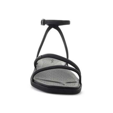 Moteriškos basutės CROCS MIAMI ANKLE STRAP juodos spalvos 212256-001