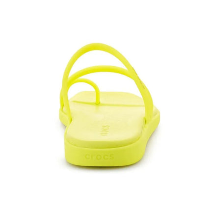 Moteriškos basutės CROCS MIAMI TOE LOOP SANDAL W, citruso spalvos, 209862-738