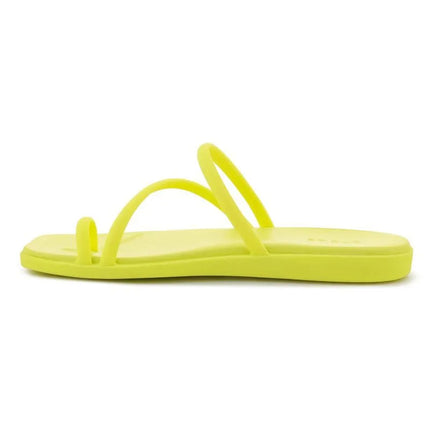 Moteriškos basutės CROCS MIAMI TOE LOOP SANDAL W, citruso spalvos, 209862-738
