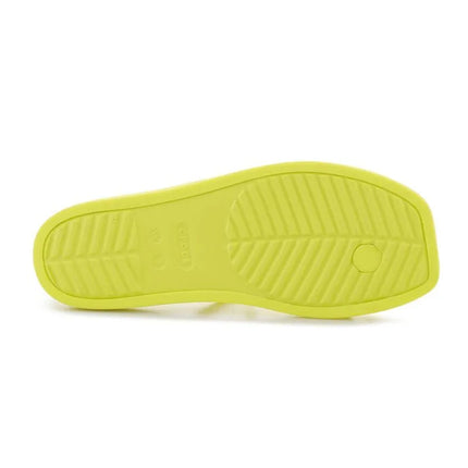 Moteriškos basutės CROCS MIAMI TOE LOOP SANDAL W, citruso spalvos, 209862-738