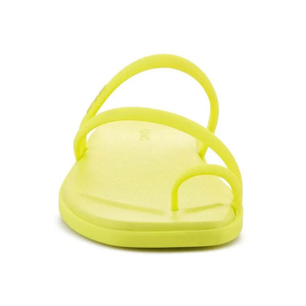 Moteriškos basutės CROCS MIAMI TOE LOOP SANDAL W, citruso spalvos, 209862-738