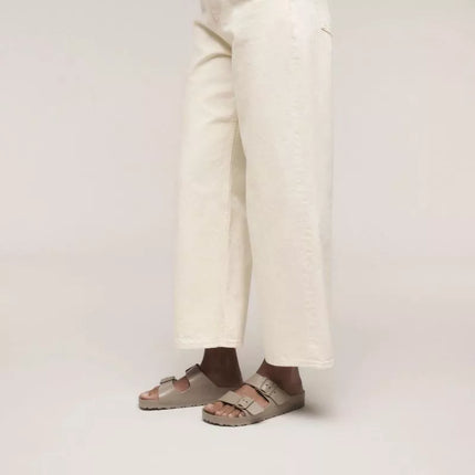 Moteriškos Birkenstock ARIZONA EVA 1030466 pilkos smėlio spalvos basutės (siauras modelis)