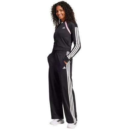 Moterų adidas „Teamsport“ sportinis kostiumas, juodas, JD2674