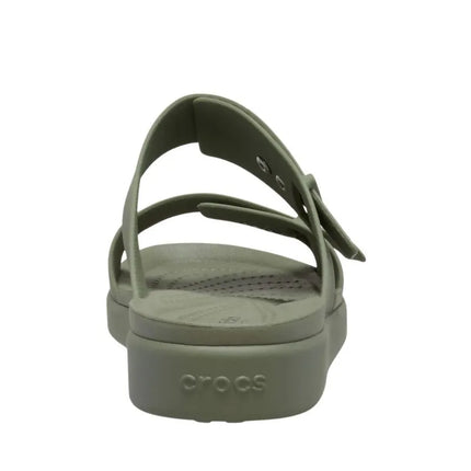 Moterų basutės Crocs Brooklyn Buckle Low, žalios, 211215 3BX