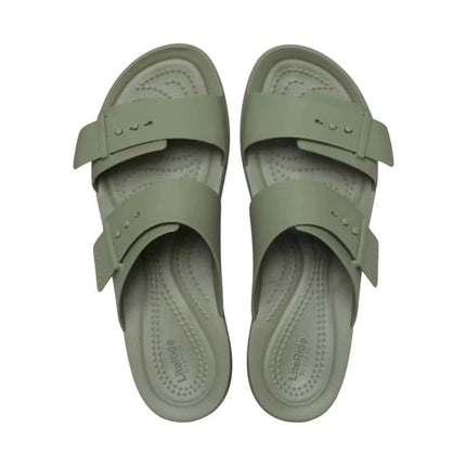 Moterų basutės Crocs Brooklyn Buckle Low, žalios, 211215 3BX
