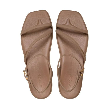 Moterų basutės Crocs Miami Ankle Strap, rudos, 212256 2JJ
